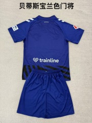25-26 Betis Blue Goalkeeper Kids+Adult Set