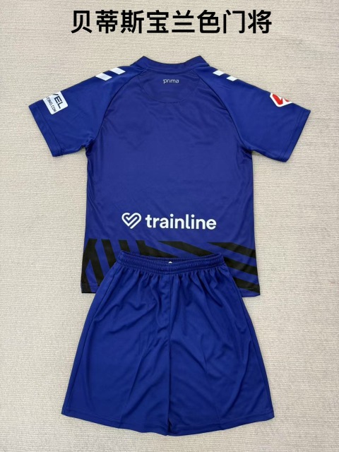 25-26 Betis Blue Goalkeeper Kids+Adult Set