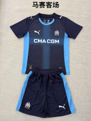 25-26 Marseille away kids+adult set