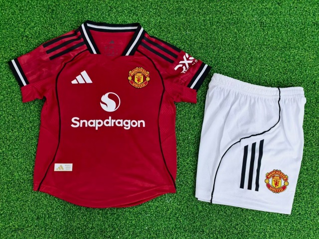 25-26 Player Version Manchester United Home Kids