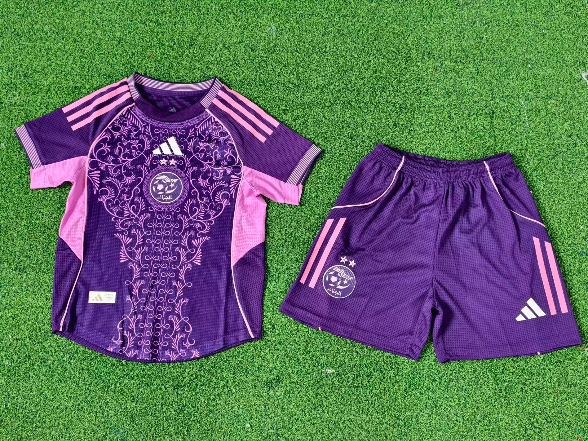 25-26 player edition children's clothing Algeria A37 purple kids