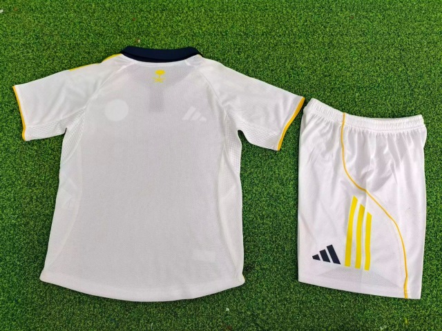 25-26 player version Al-Nassr FC Victory 2 away kids