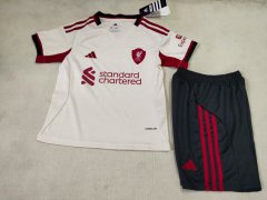 25-26 Liverpool away kids+adult package
