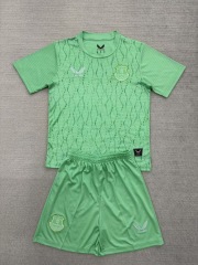 25-26 Everton Green Goalkeeper Kids+Adult Set