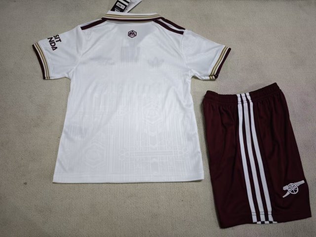 25-26 Arsenal 2 away kids+adult set