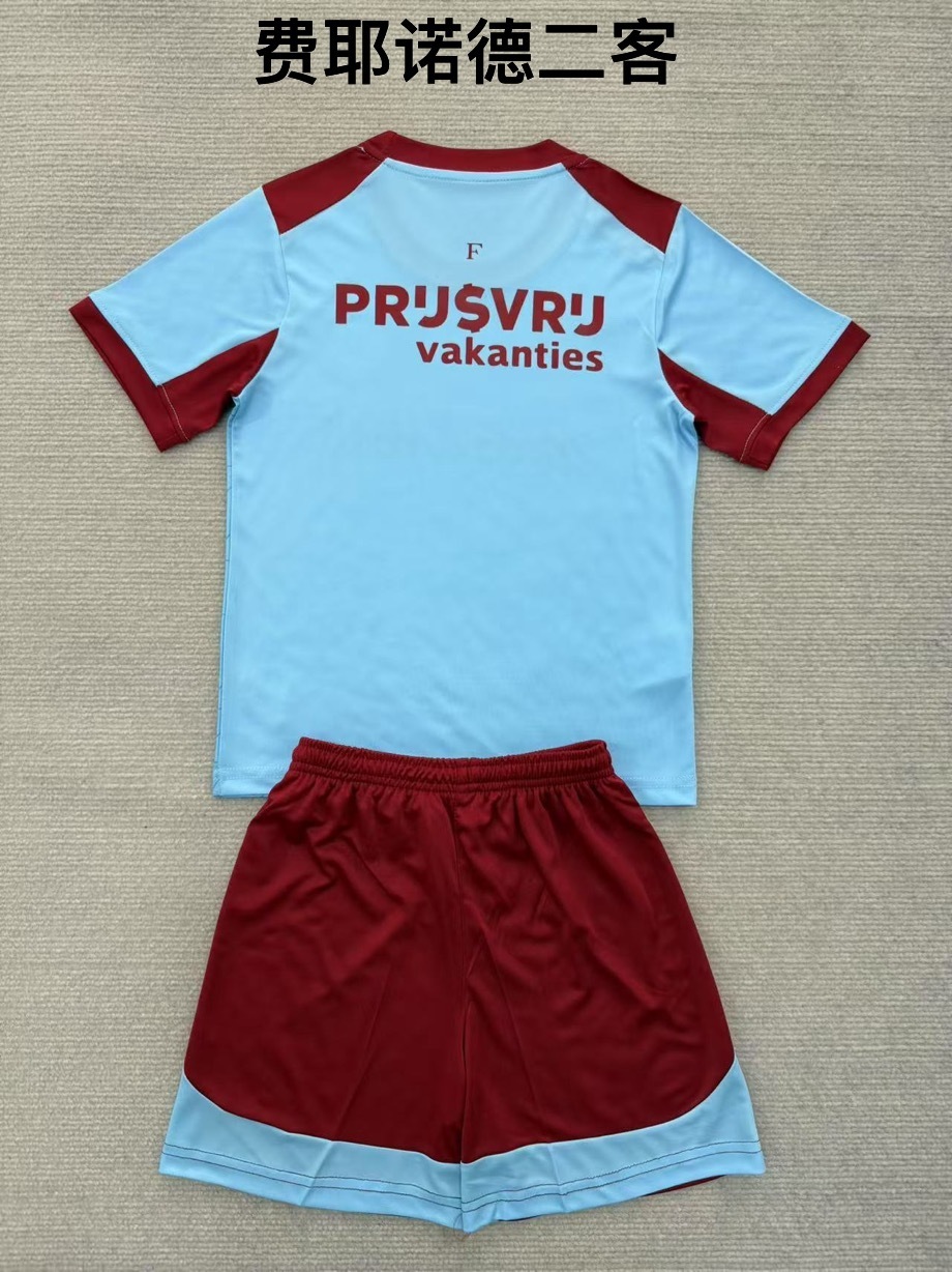 25-26 Feyenoord 2 away kids+adult set