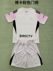 25-26 Boca Pink Goalkeeper Kids+Adult Set