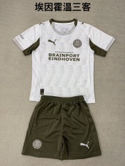 25-26 Eindhoven 3 away kids+adult set