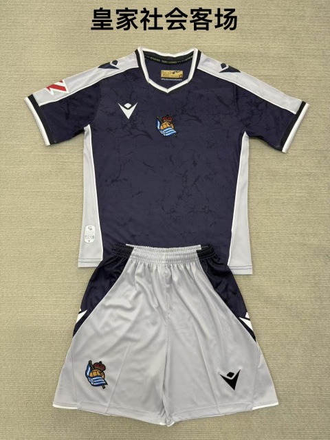 25-26 Royal Society away kids+adult set