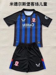 25-26 Middlesbrough away kids+adult set