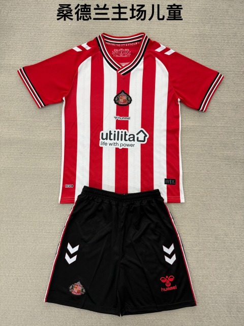 25-26 Sunderland Home Kids+Adult Set