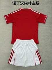 25-26 Nottingham Forest Home Kids+Adult Set