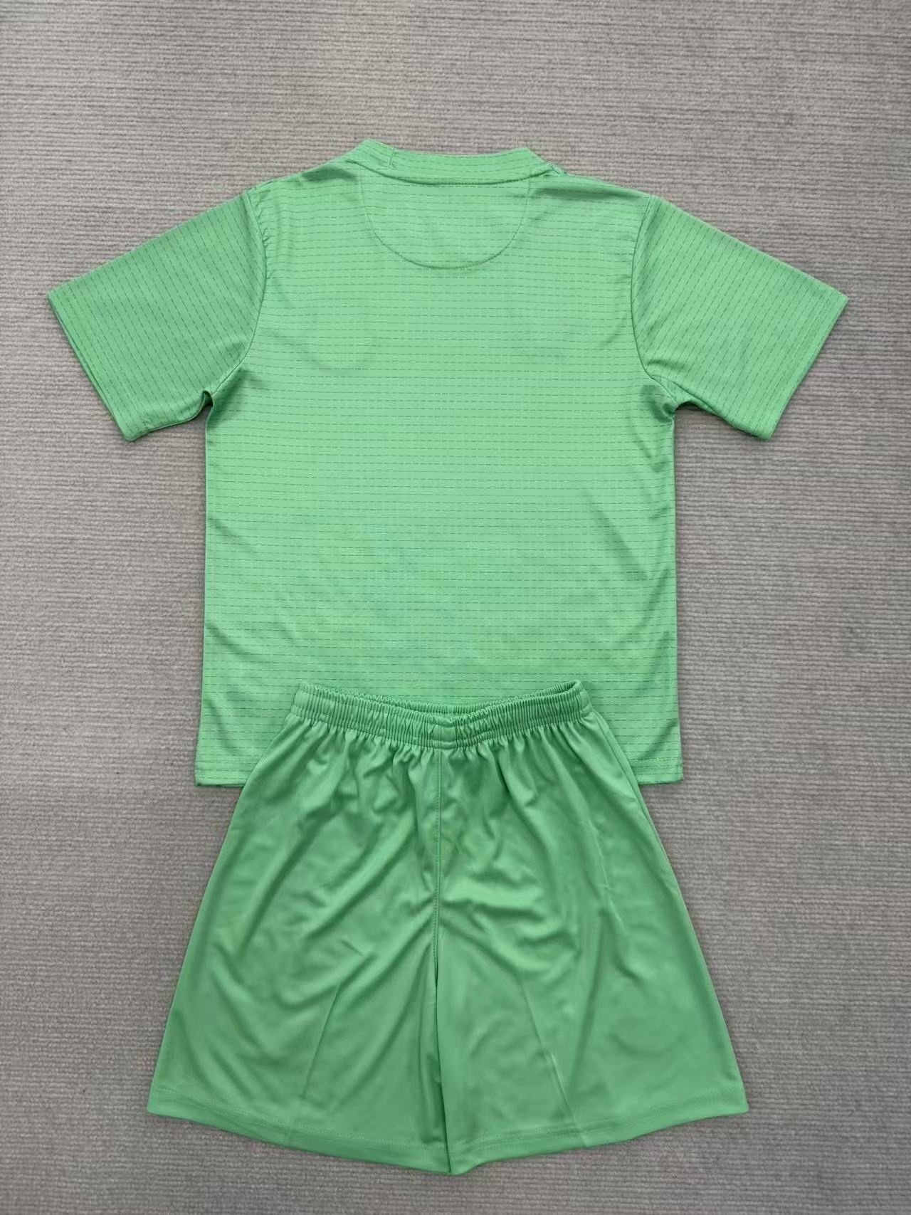25-26 Everton Green Goalkeeper Kids+Adult Set