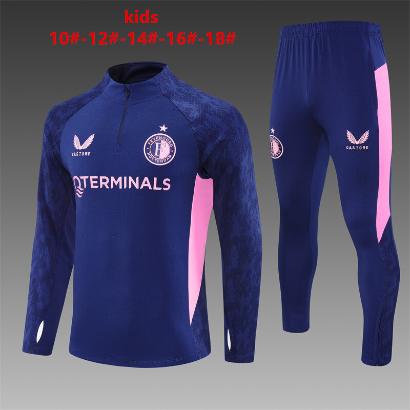 25-26 Feyenoord Blue Kids+Adult Training Clothes
