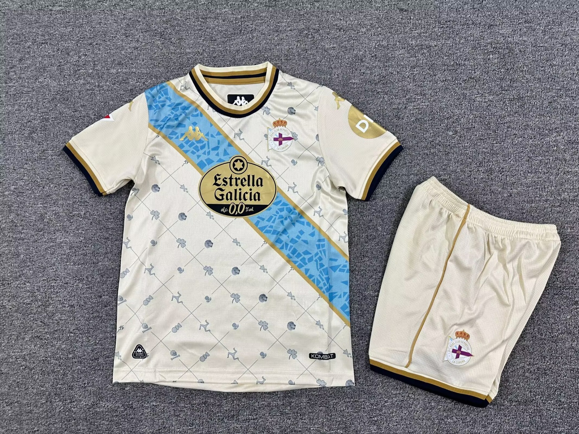 25-26 Deportivo La Coruna 2 away kids