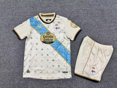 25-26 Deportivo La Coruna 2 away kids