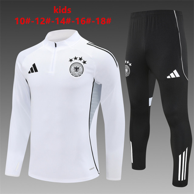 25-26 German white kids+adult training uniform