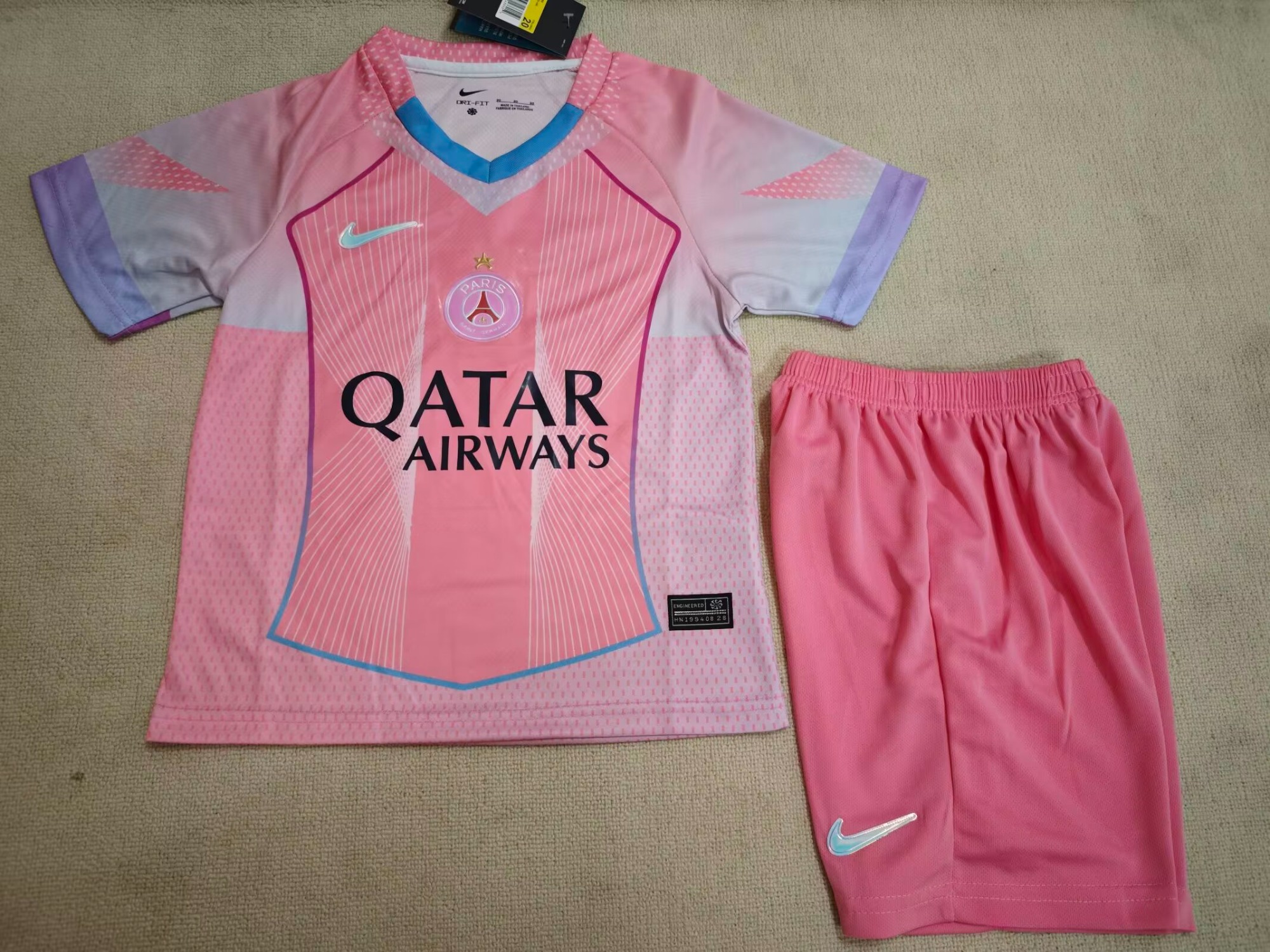 25-26 PSG Paris Pink Kids