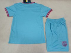 25-26 Barcelona training suit blue kids