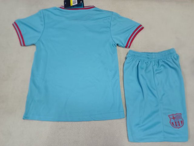 25-26 Barcelona training suit blue kids