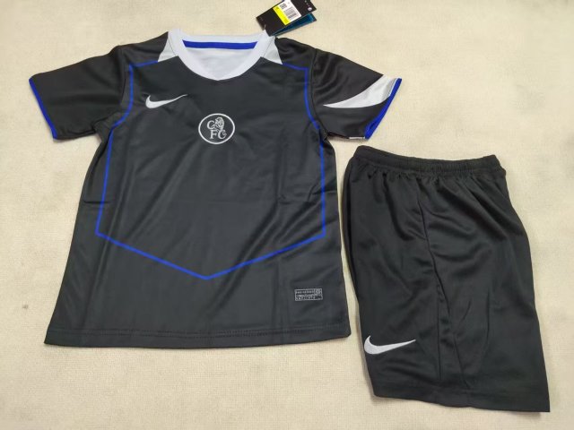 25-26 Chelsea 2 away kids+adult set