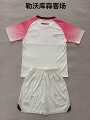 25-26 Leverkusen away kids+adult set