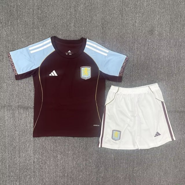 25-26 Aston Villa Home Kids