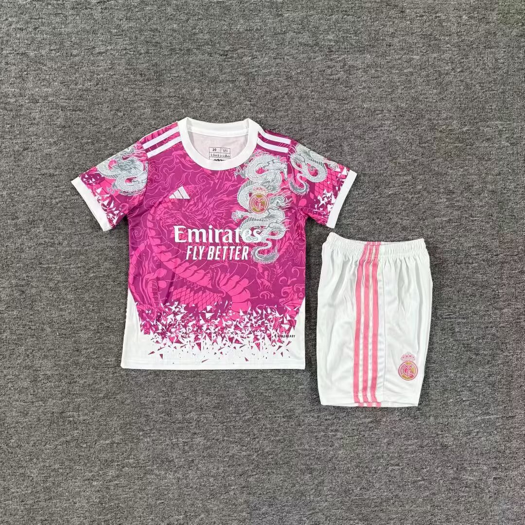 25-26 Real Madrid Special Edition Pink Kids