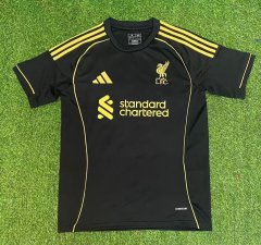 25-26 Liverpool black training uniform