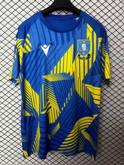 25-26 Sheffield Wednesday pre match uniform