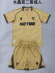 25-26 Crystal Palace 2 away kids+adult set