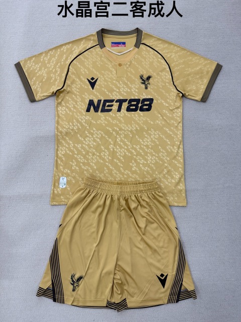 25-26 Crystal Palace 2 away kids+adult set