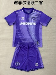25-26 Sheffield United 2 away kids+adult set