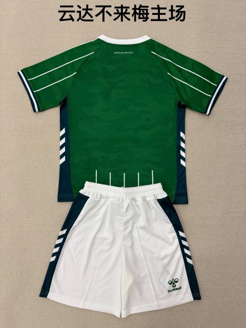 25-26 Werder Bremen Home Kids+Adult Set