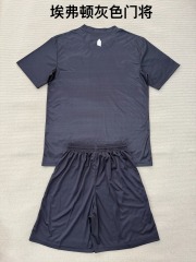 25-26 Everton Grey Goalkeeper Kids+Adult Set