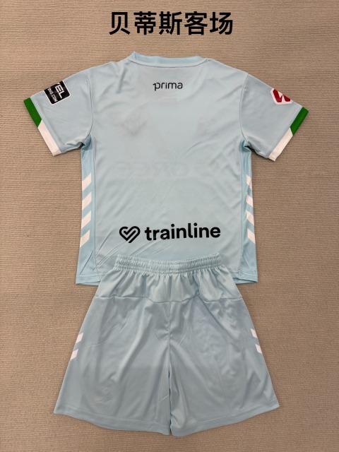 25-26 Betis away kids+adult set