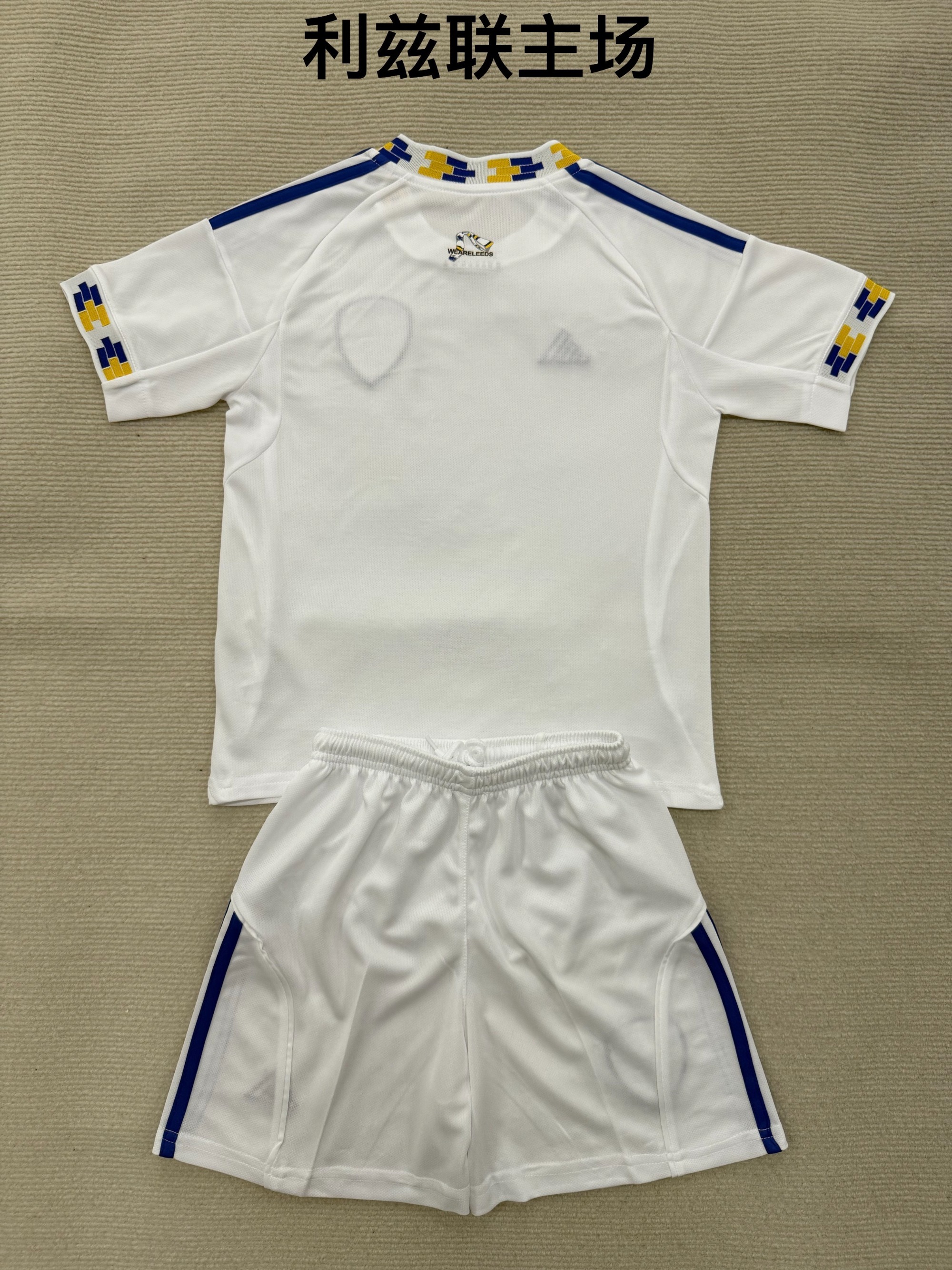 25-26 Leeds United home kids+adult set