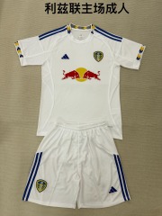 25-26 Leeds United home kids+adult set