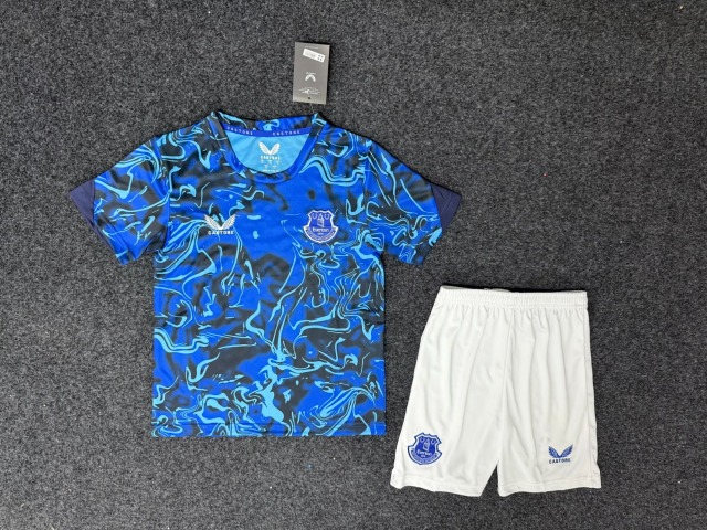 25-26 Everton training uniform kids