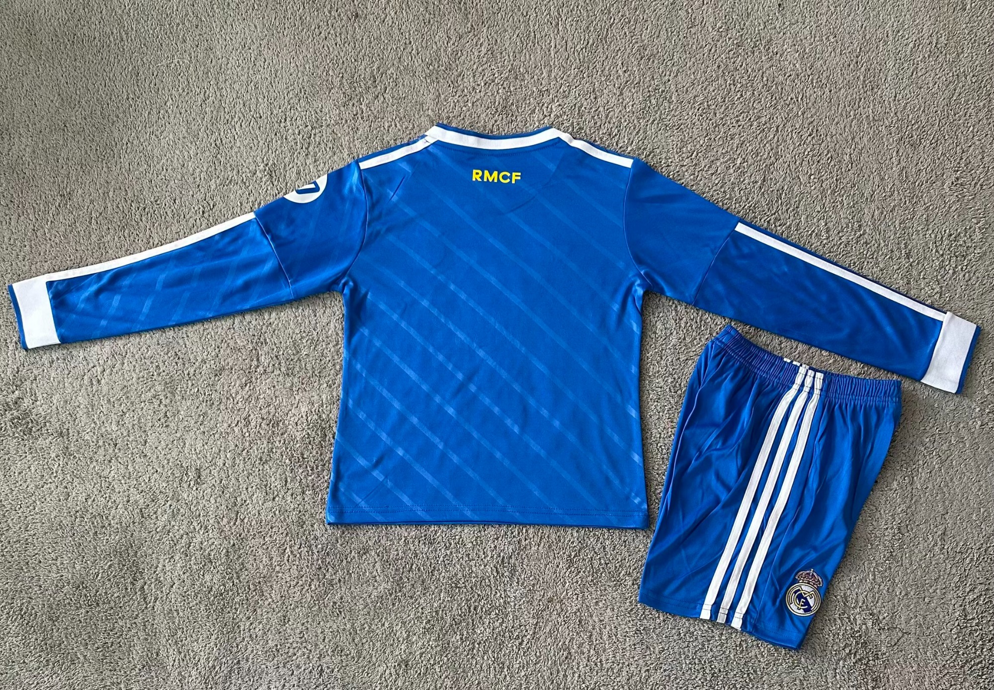 25-26 Real Madrid 2 away long sleeved kids
