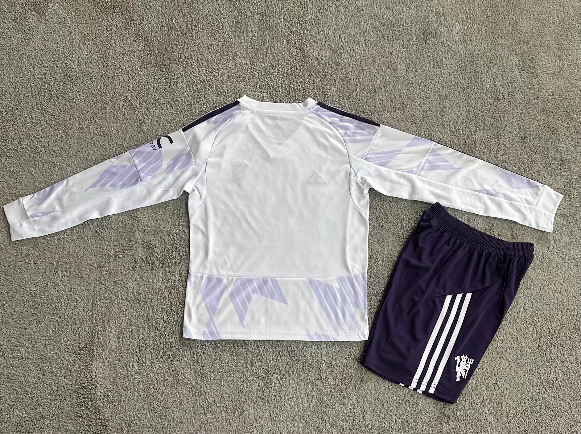 25-26 Manchester United away long sleeved kids