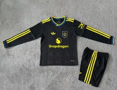 25-26 Manchester United 2 away long sleeved kids