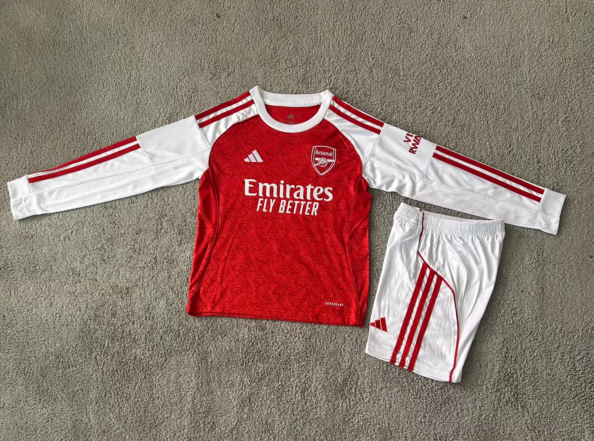 25-26 Arsenal home long sleeved kids