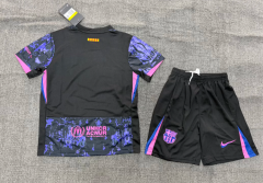 25-26 Barcelona Purple Black Kids