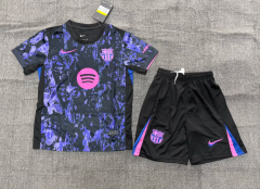 25-26 Barcelona Purple Black Kids