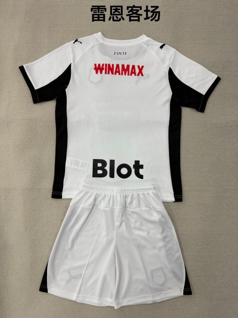 25-26 Rennes away kids+adult set