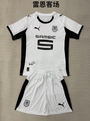 25-26 Rennes away kids+adult set