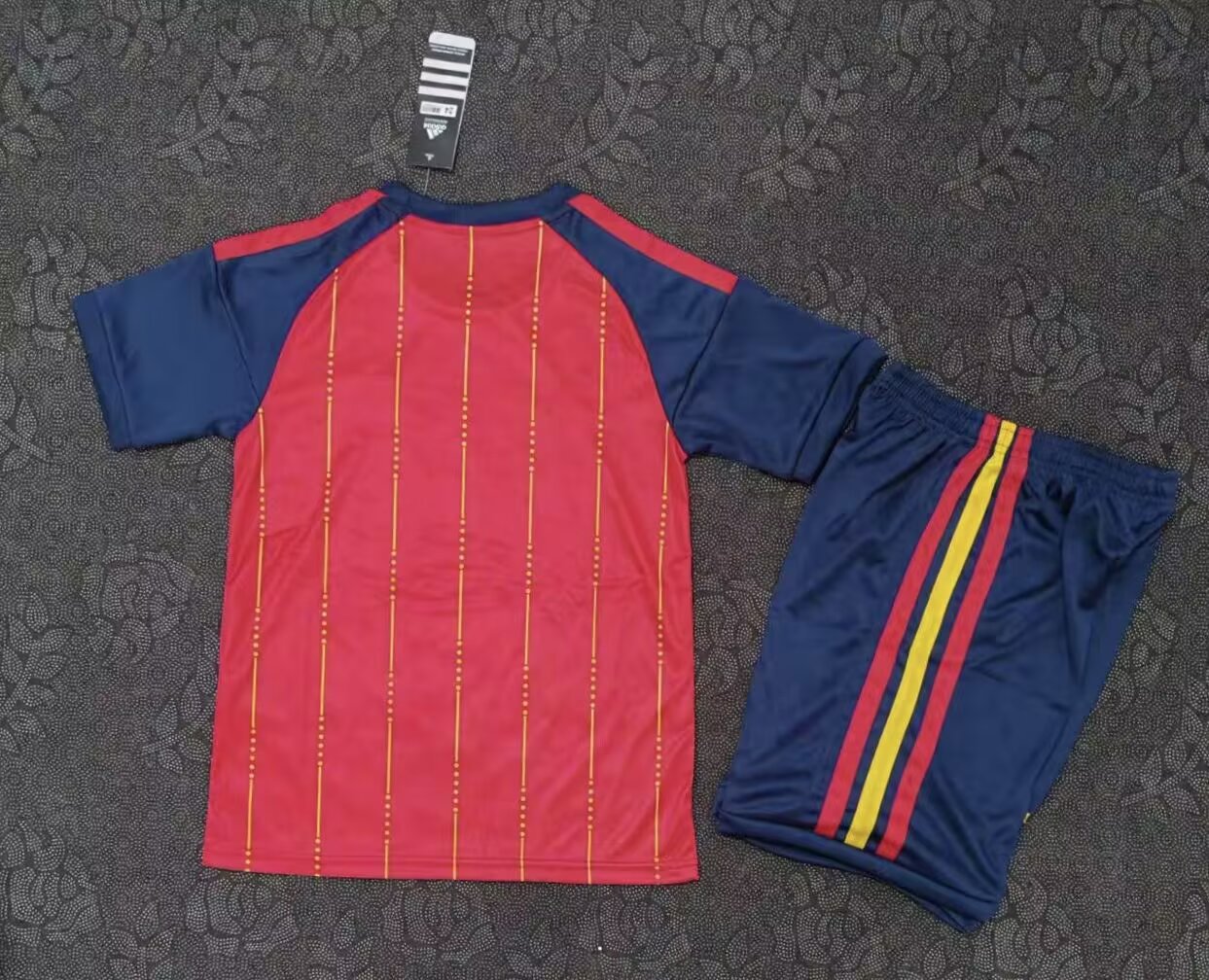 25-26 Spain Home Kids+Adult Set