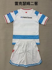 25-26 Wrexham 2 away kids+adult set