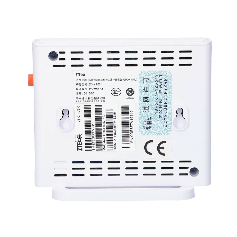 ZTE F601 ONU